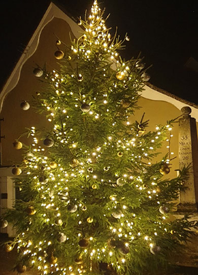 Village Christmas Tree