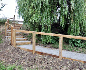Conservation Society: Footpath Steps